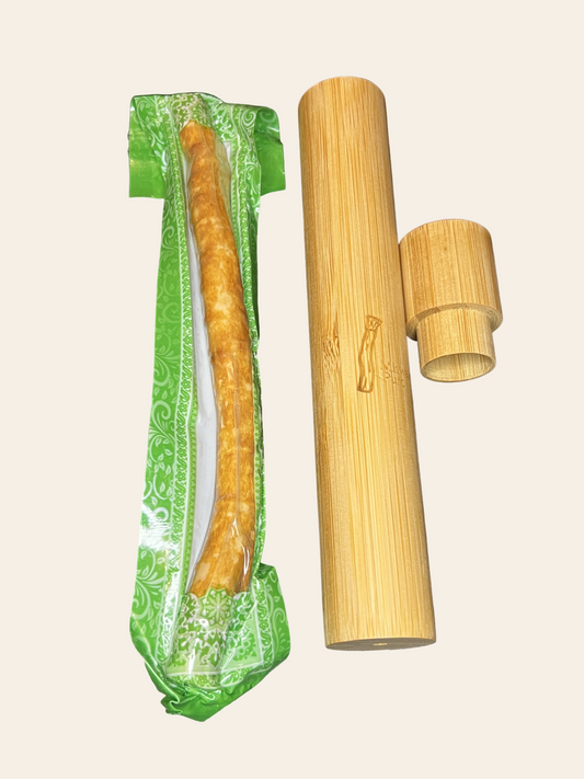 🌿 Kit Miswak Puro – Cepillo Dental Natural Premium